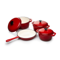 Enamel Cast Iron Cookware Set